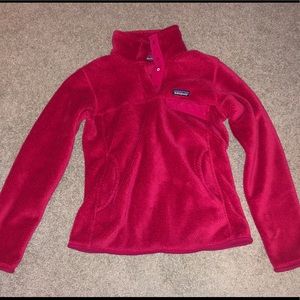 Raspberry Patagonia Pullover